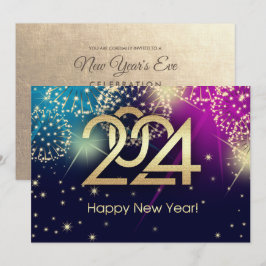 Convite Festa de Ano Novo de 2024