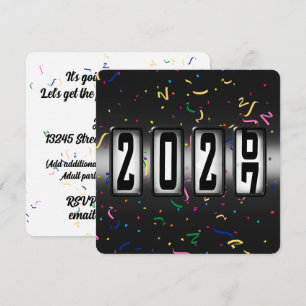 Convite Festa de Ano Novo do Hodômetro de 2027