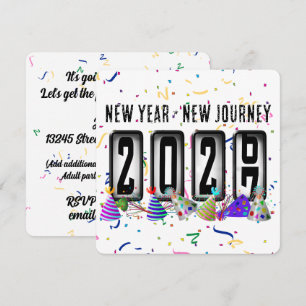 Convite Festa de Ano Novo do Hodômetro de 2027