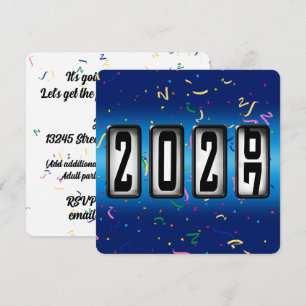 Convite Festa de Ano Novo do Hodômetro de 2027