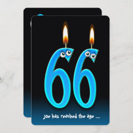 Convite Festa de aposentadoria aos 66 anos Convidar