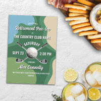 Festa de Aposentadoria com Tema de Campo de Golfe