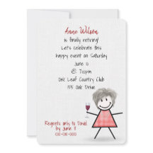 Festa de aposentadoria com vinho