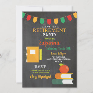 Convite Festa de Aposentadoria do Professor Turma Dispensa