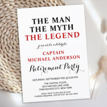 Festa de aposentadoria fina da linha vermelha de l