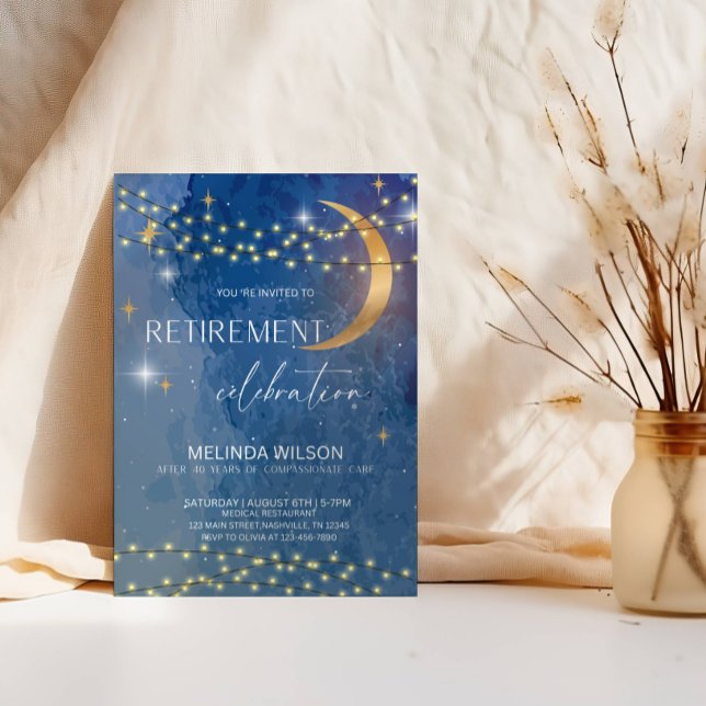 Convite Festa de aposentadoria médica-médica reformada org (Criador carregado)