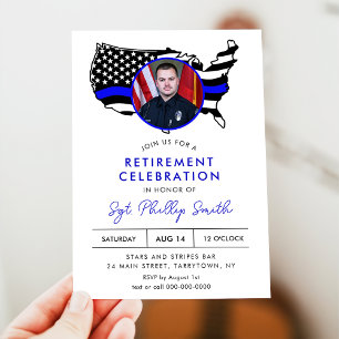 Convite Festa de Aposentadoria Militar da Polícia LIBERTY