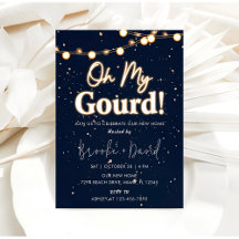 Festa de Aquecimento Doméstico Oh Meu Deus! Preto 