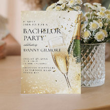 Festa de Bachelor Simples e Elegante