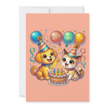 Festa de Bebê e Gatinho de Brincadeira