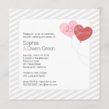 Festa de Bodas de Prata de 25 Anos com Balões