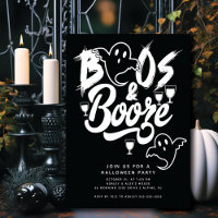 Festa de Boos e Booze Adultos do Dia das Bruxas