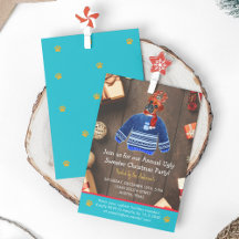 Festa de Boxer Cachorro Feio de Natal