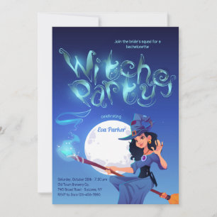 Convite Festa de Bruxas