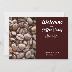 Convite Festa de café