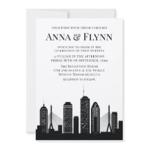 Festa de casamento de Boston Massachusetts City Sk