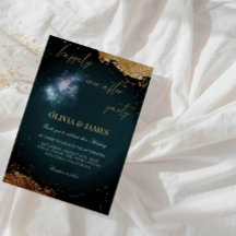 Festa de casamento elegante "Feliz Nunca Depois da