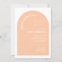 Convite Festa de casamento retrorreflectora do chá de pane