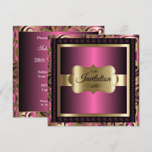 Convite Festa de Celebração do Partido de Todos os Propósi