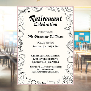 Convite Festa de Celebração dos Professores Aposentados da