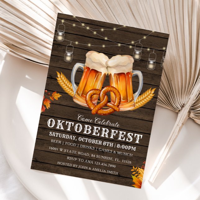 Convite Festa de Cerveja, Festa de Oktoberfest, (Criador carregado)