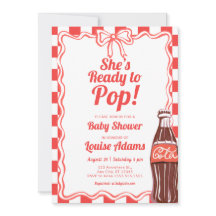 Festa de Chá de Bebê Ready to Pop Soda Baby