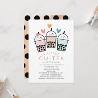 Festa de Chá de Bolha Boba Colorida para Chá de Be