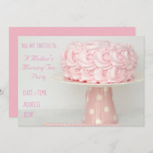 Convite Festa de chá New Madre Group Morning