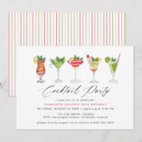 Festa de Cocktail Bonita e Colorida | Mulheres Div