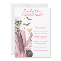 Festa de Cocktail do Halloween | Noite Chic Spooky