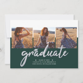 Convite Festa de Colagem de Fotos de Graduação 2024