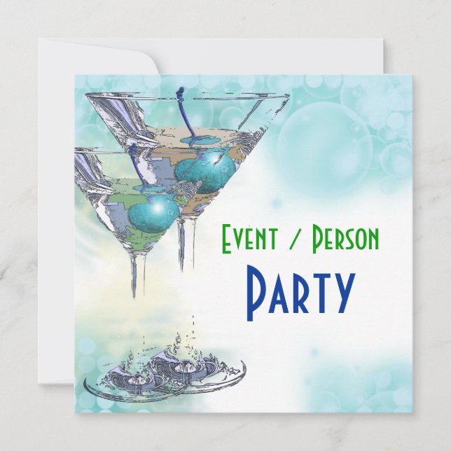 Convite Festa de comemoração dos 40 anos de idade principa (Frente)