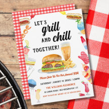 Festa de Comida, Bebidas e Sobremesas BBQ em Aquar