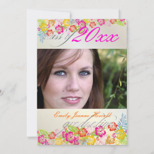 Convite Festa de Conclusão Luau