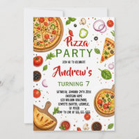 Festa de Culinária de Pizzaria Italiana Aniversári