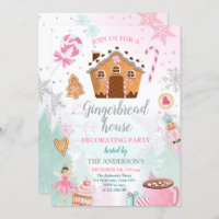 Festa de Decoração da Casa do Gingerpão Convide Co