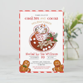 Convite Festa de Decoração de Biscoitos de Natal