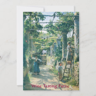 CONVITE FESTA DE DEGUSTAÇÃO DE VINHOS DA COLHEITA DO VINHE