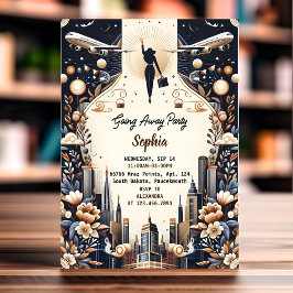 Convite Festa de Despedida da Viagem