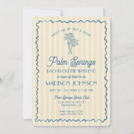 Convite Festa de Despedida de Solteira Amarela Pastel Prai