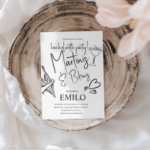 Convite Festa de Despedida de Solteira na Praia com Doodle