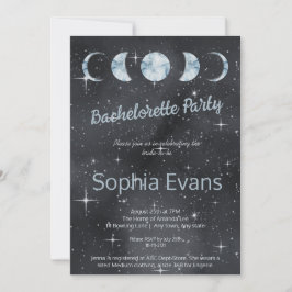 Convite Festa de Despedida de Solteira Noite Estrelada Fas