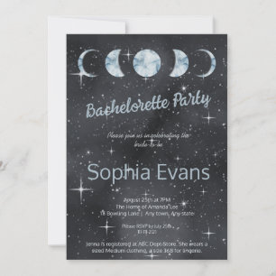 Convite Festa de Despedida de Solteira Noite Estrelada Fas