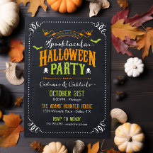 Festa de Dia das Bruxas de Spooktacular Rustic