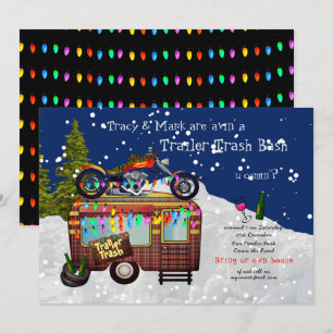 Convite Festa de Diversão 2 do Triângulo Branco do Natal