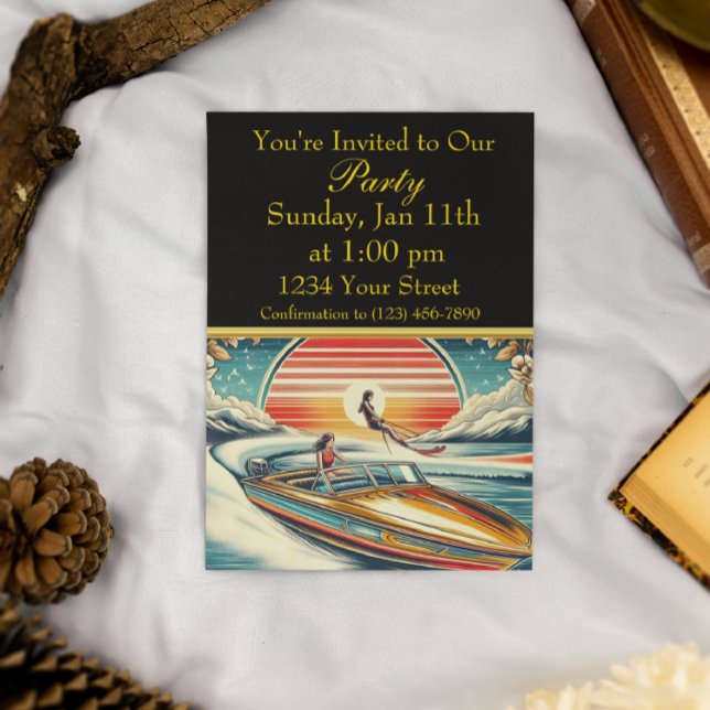 Convite FESTA DE Divertimento de Verão (Criador carregado)