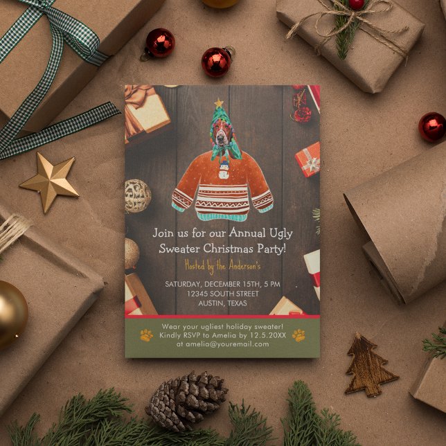 Convite Festa de Doação Feia Feriada de Natal (Front)