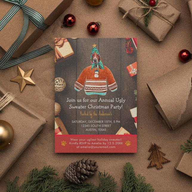 Convite Festa de Doação Feia Feriada de Natal (Front)