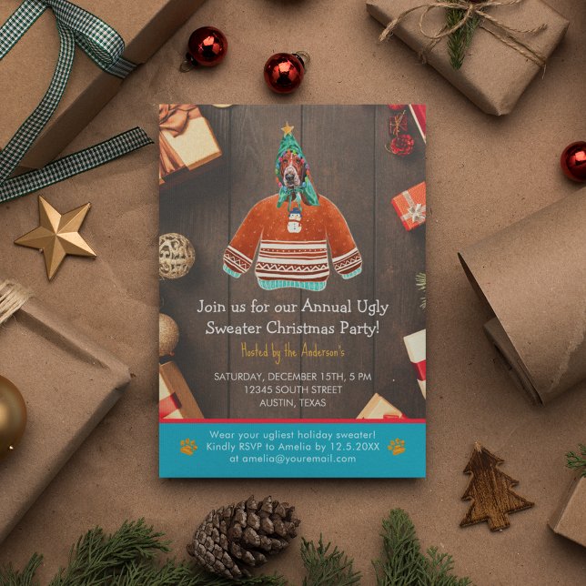 Convite Festa de Doação Feia Feriada de Natal (Front)