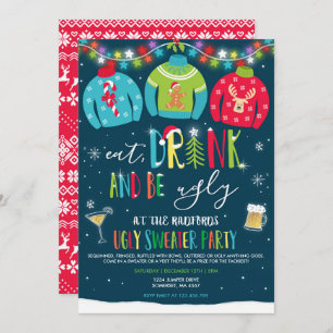 Convite Festa De Doce Feio Convide A Beber E Ser Feia